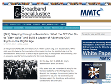 Tablet Screenshot of broadbandandsocialjustice.org